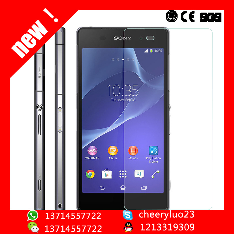 9h Tempered Glass SCR 9h Tempered Glass Screen Protector for Sony Z3