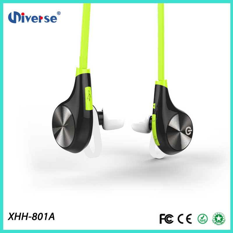 New Coming OEM Metal Earbuds with Mic for Mobile Phone Flat Wire Earphone