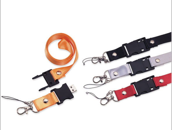 Landyard Plastic USB Flash Drive