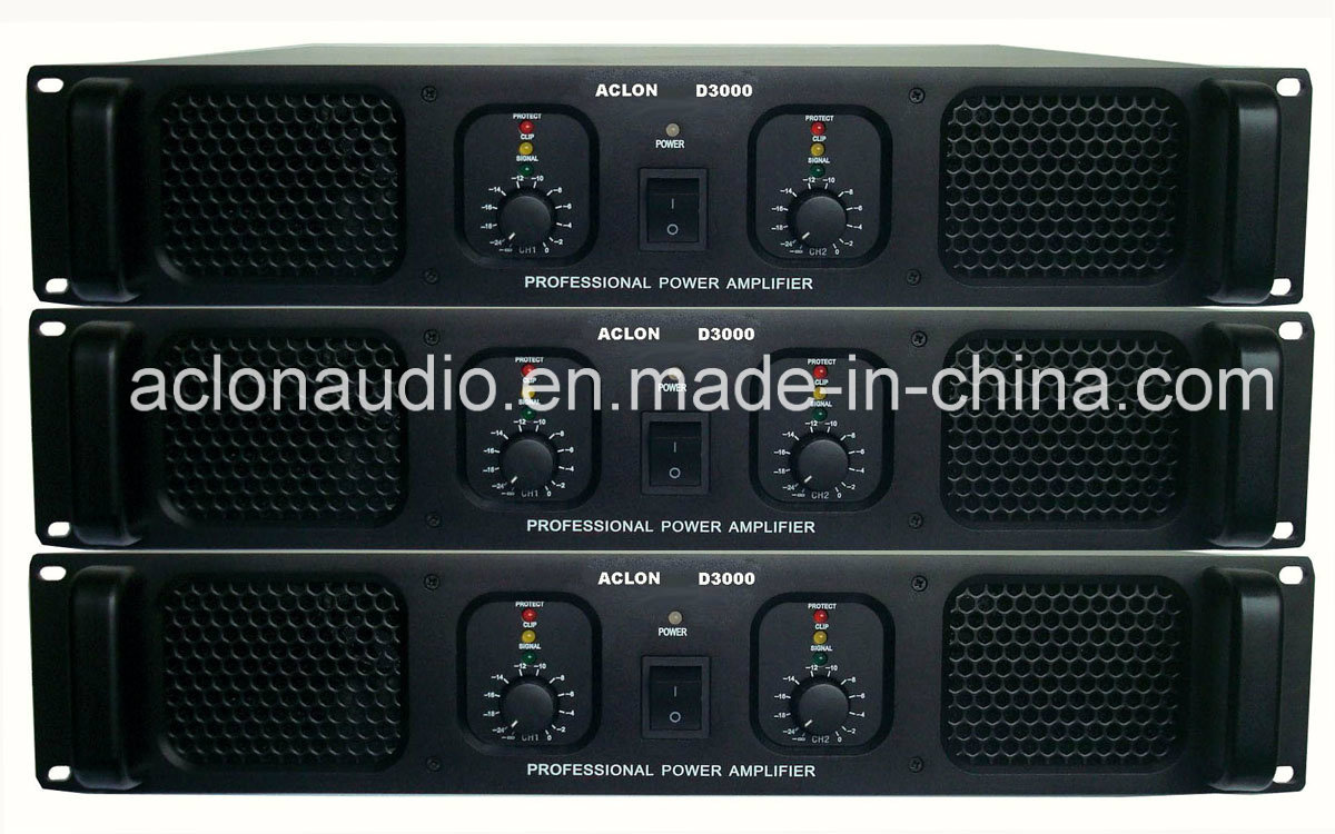 2u High Putput 400W Stage Power Amplifier (D2000)