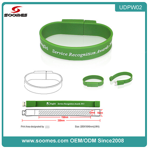 Bracelet USB Flash Drive for Gift
