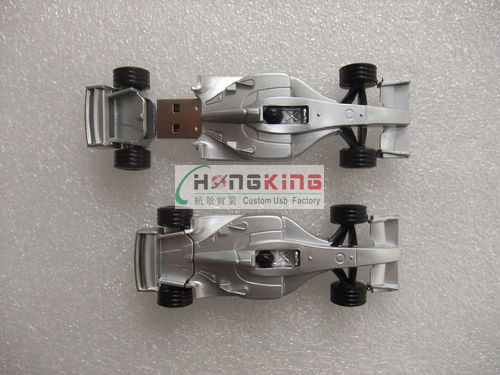 Plastick Racing Car USB Flash Drives