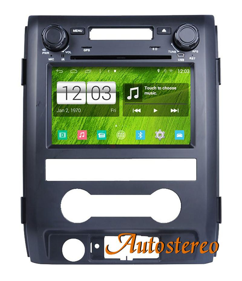 Android 4.4.4 System Car GPS Navigator Car DVD Player Car Video for Ford F150