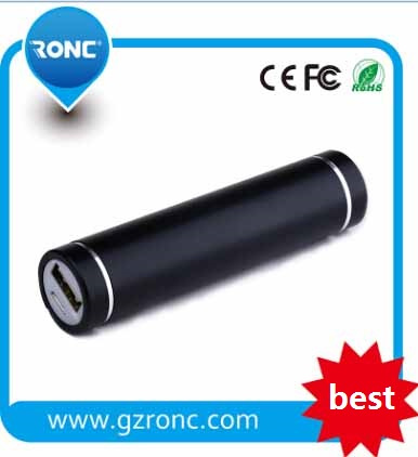 Cylindrical Shape 1200mAh Portable Mobile Power Bank