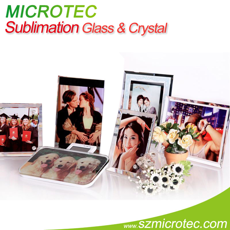Tempered Glass Frame - Round-Sg22b