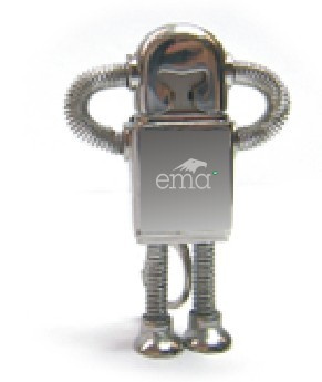 Metal Robot USB Flash Drives (KD124)