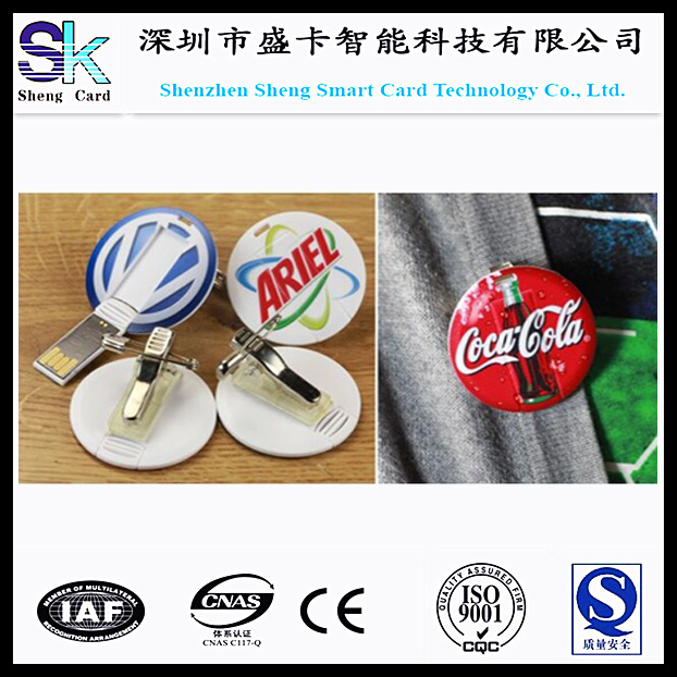Customized Breast Plate USB Flash Drive