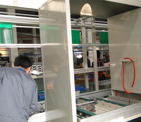 Gas Stove Assembly Line