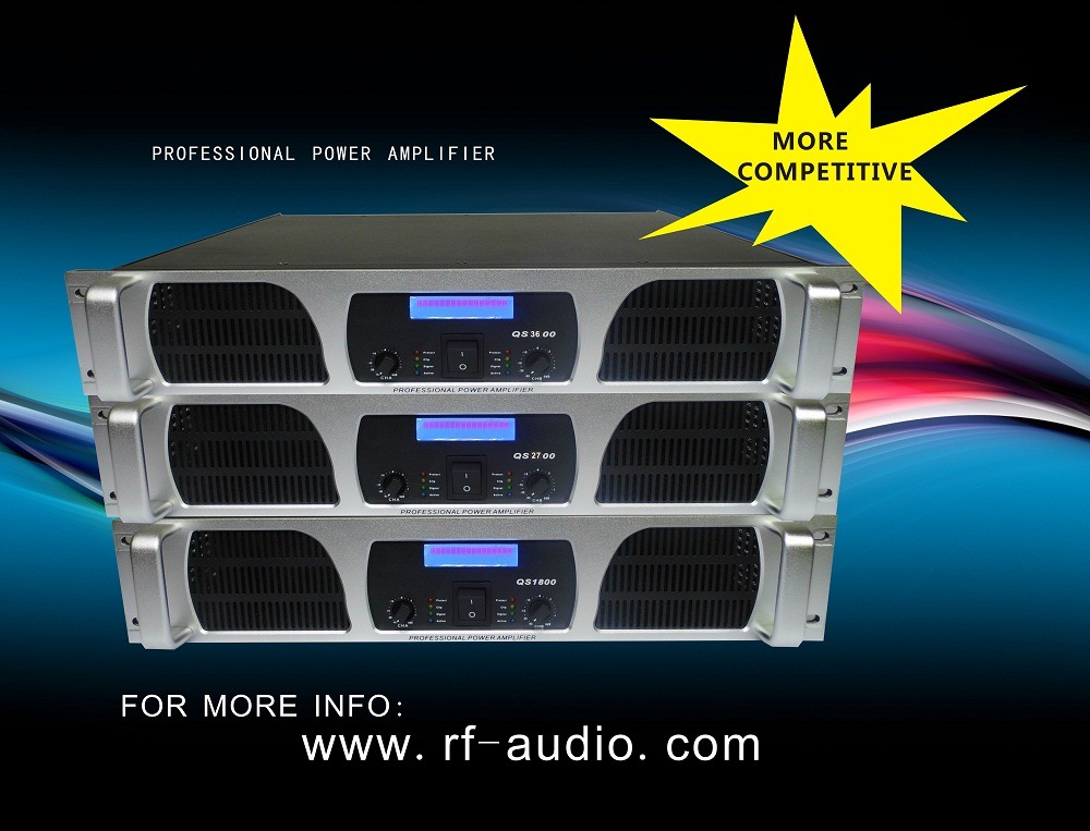 QS Series Professional Power Amplifier