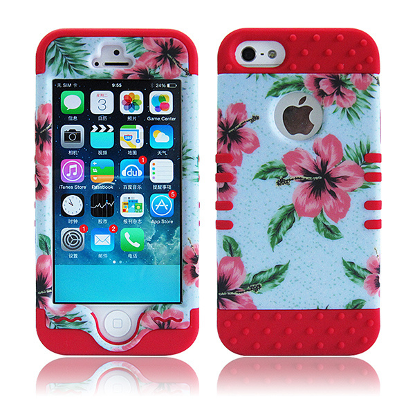 New Designs Mobile Phone Accessories Slim PC Material Defender Case for iPhone 5s