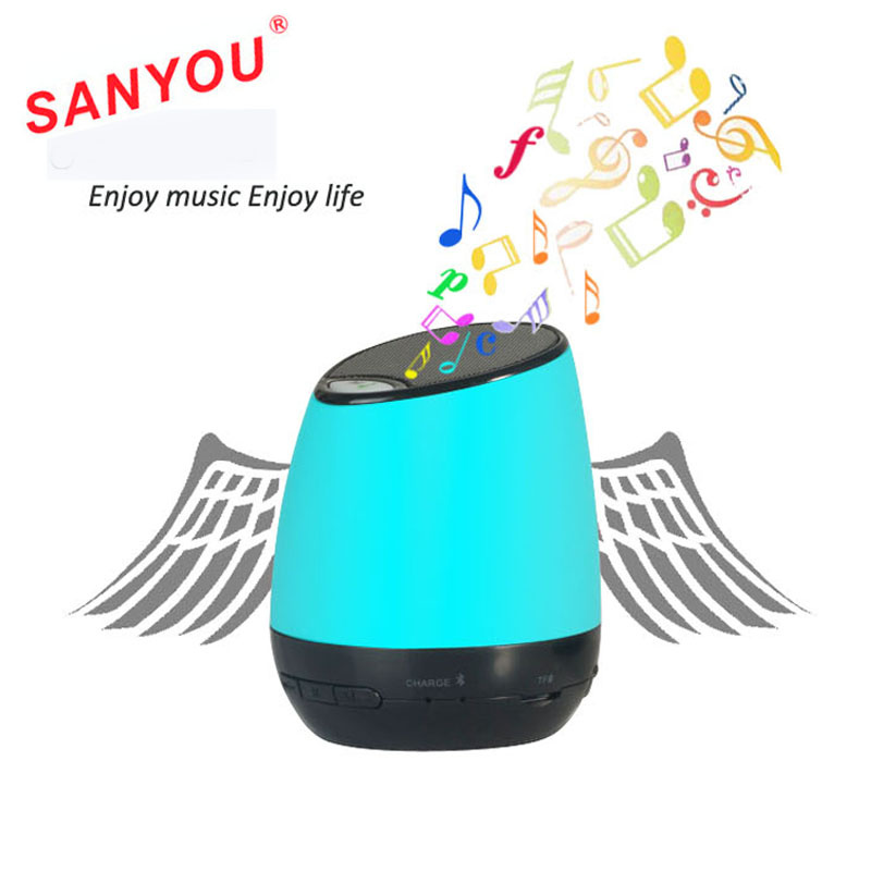 Portable Mini Bluetooth Wireless Speakers with TF USB (SY-K08)