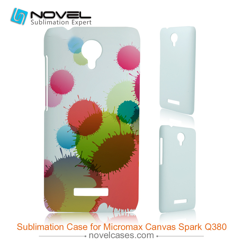 Customized 3D Sublimation Cell Phone Cases for Micromax Canvas Spark Q380