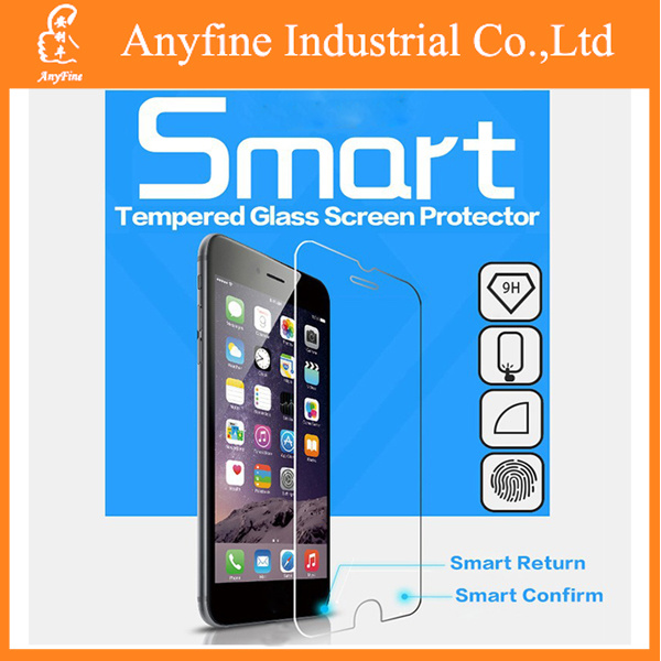 Smart Touch Back Button Tempered Glass Film Screen Protector for Apple iPhone 6