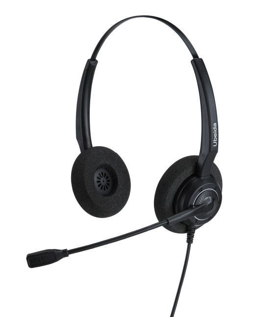 Binaural Call Center Telephone Headset (UB200DNC)