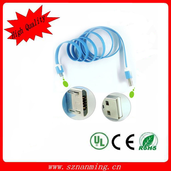with Metal Plug V8 Cable