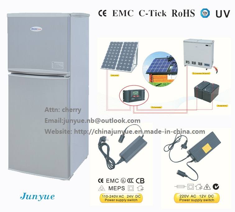 131L DC 12/24V Solar Car Refrigerator