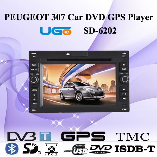 Car DVD GPS Player for Peugeot 307 (SD-6202)
