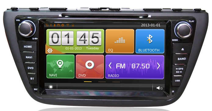 for Suzuki S-Cross DVD GPS Navigation Entertainment System