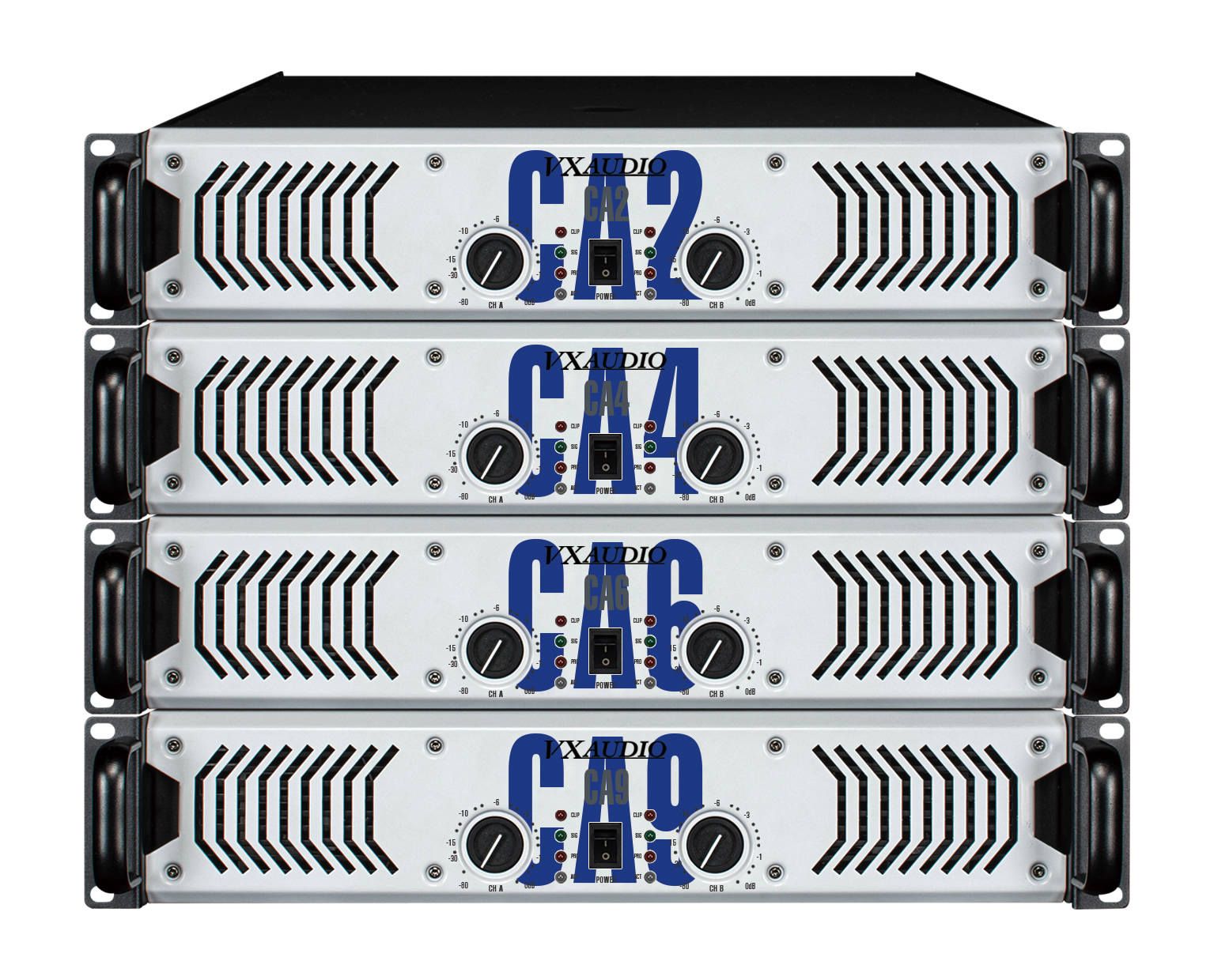 New Front Panel Ca2 Power Amplifier