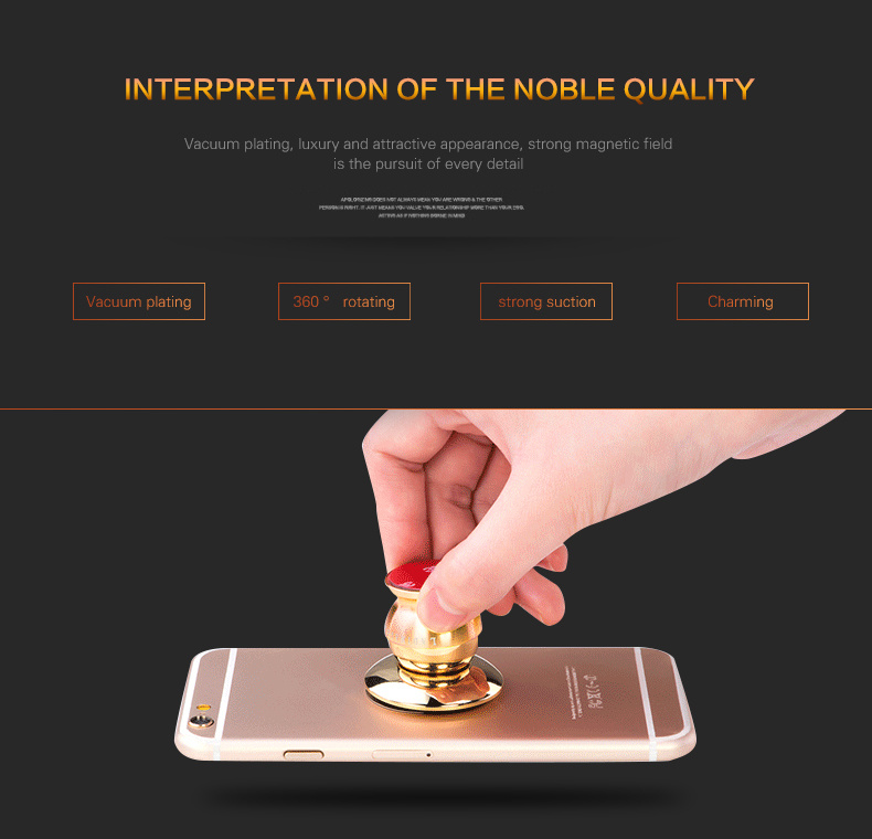 2016 Free Sample Magnetic Mobile Phone Car Holder