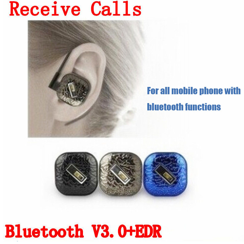 Mini Wireless Bluetooth Headset Headphone Earphone for iPhone Samsung