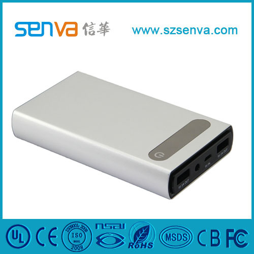 12000mAh Portable Mobile Backup Power for Smartphones Laptops Tablet PC