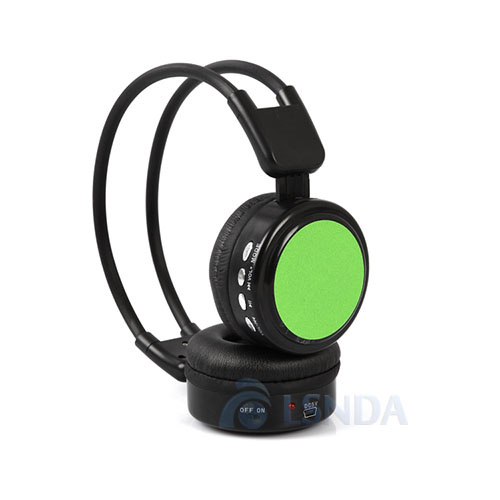Digital Wireless Headphone SD MP3 Player