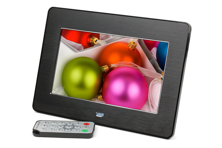 7 Inch HD TFT LED Screen Promotion Gift Multi-Function Digital Photo Frames (HB-DPF705A)
