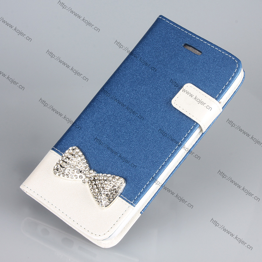 PU Leather Flip Mobile Phone Case for S4/S5