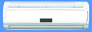 Glass Panel Split Wall Mounted Air Conditioner