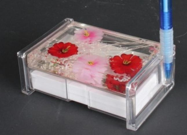 Liquid Acrylic Name Card Holder