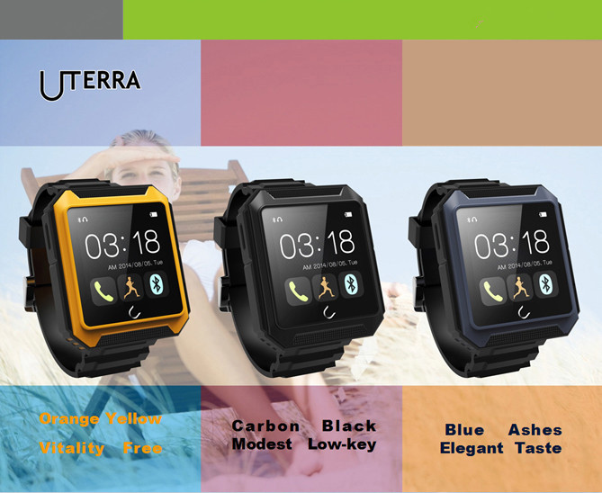 Wholesales Anti-Water Bluetooth Smart Watch for iPhone and Android