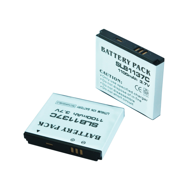 Camera Battery for Samsung (SLB1137C 3.7V 1100mAh)