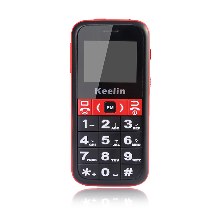 Elderly Care Mobile Phone with Tracking Chip