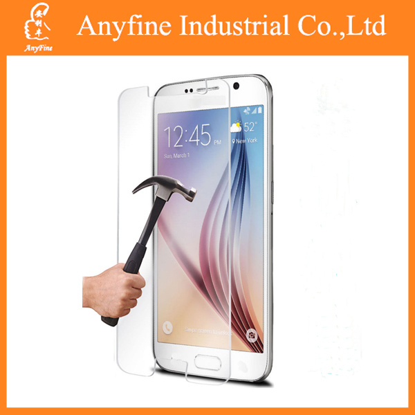 Best Selling Anti-Shock, Anti-Scratch Tempered Glass Screen Protector for Samsung S6 Wholesales