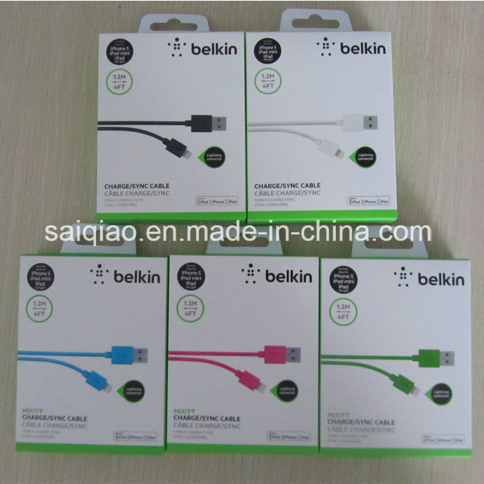 USB Coiled Spring Cable for Apple iPhone