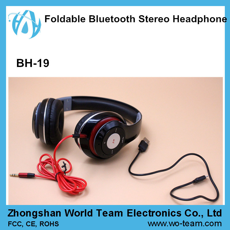 2015 Hot Newest Style on-Ear Wireless Headphone with Noice Cancelling