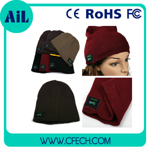 Wireless Bluetooth Winter Hat with Built-in Mic Speaker
