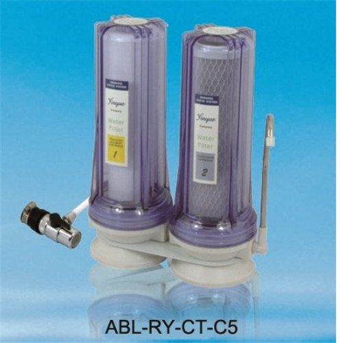 Two Stage Counter Top Filter Table Top Water Purifier (RY-CT-C5)