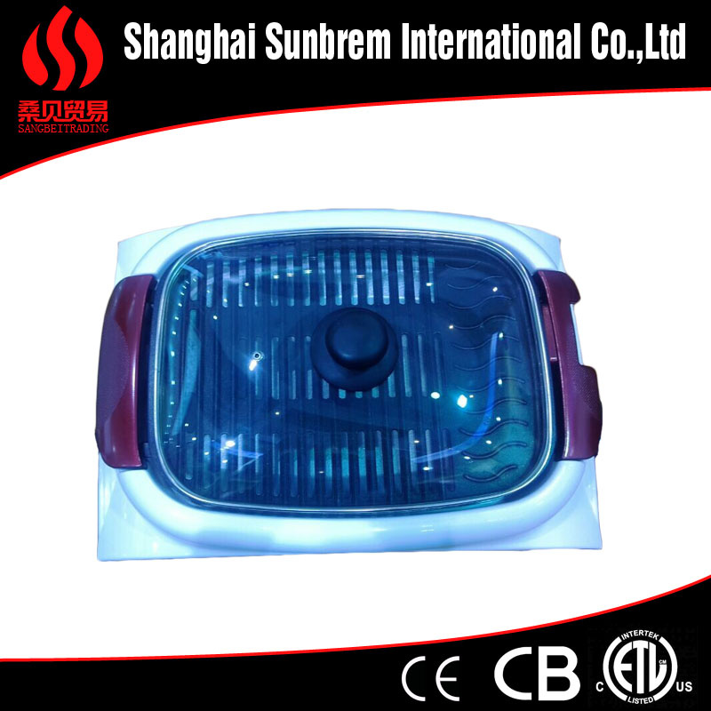 Aluminum Ceramic Coating Kitchen Equipment Electric BBQ Grill
