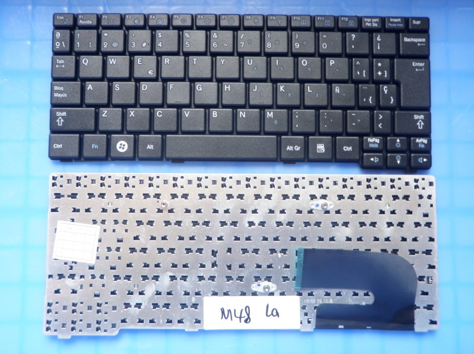 Brand New SP Version Black Laptop Keyboard for Samsung N150 N148 N128 Nb20 Nb30 Nb20 Series