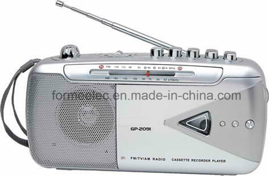 Portable Cassette Recorder Cassette Player with FM Am Radio