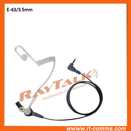 E43 Listen Only Earpiece 3.5mm for All Radios with 3.5mm Audio Jack