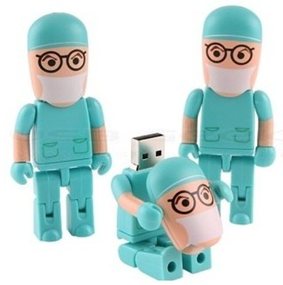 Skull Rubber USB Flash Drive (NS-67)
