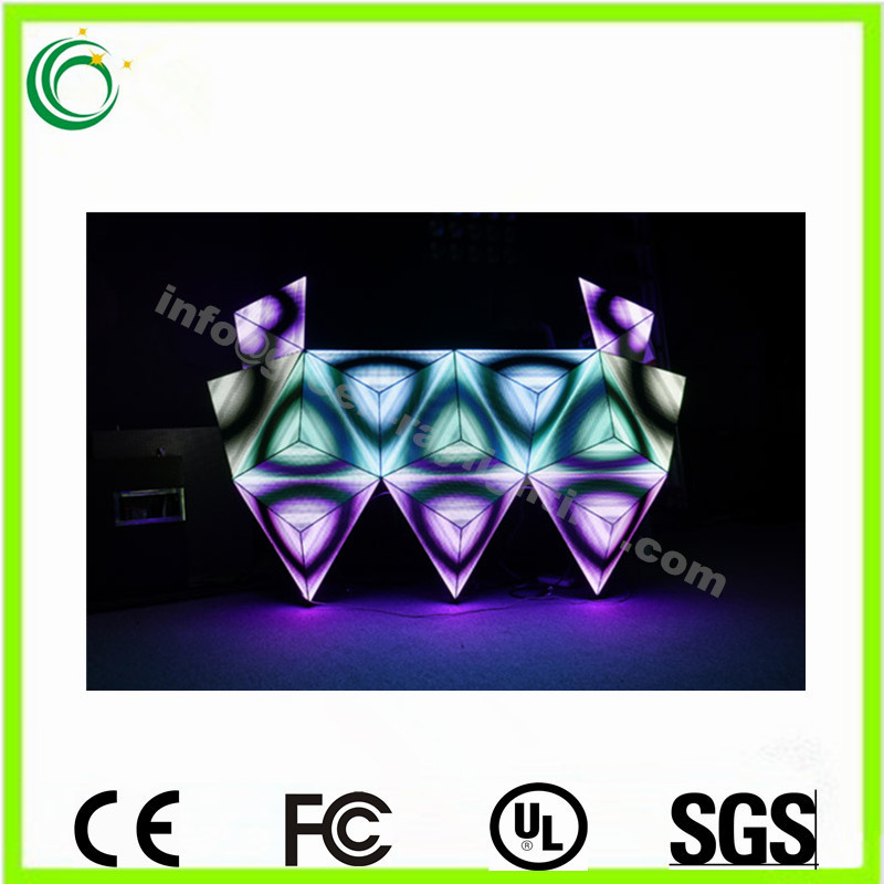 3D DJ Console Indoor Light Display LED Screen