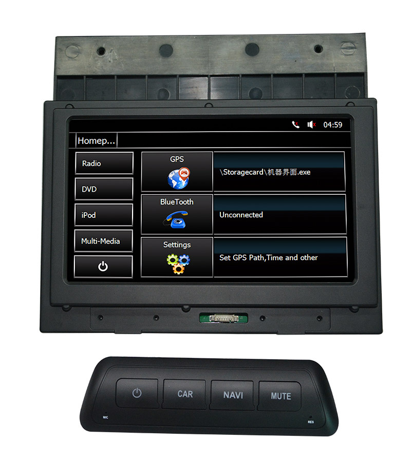 Car DVD Player for Land Rover Discovery Built-in GPS Navigatior