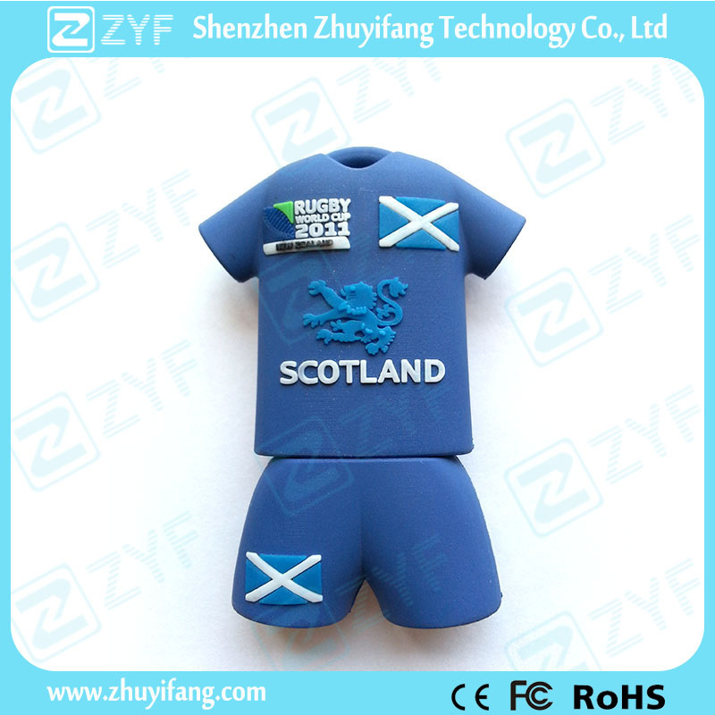 Custom Jersey Rugby T-Shirt USB Flash Drive (ZYF1019)