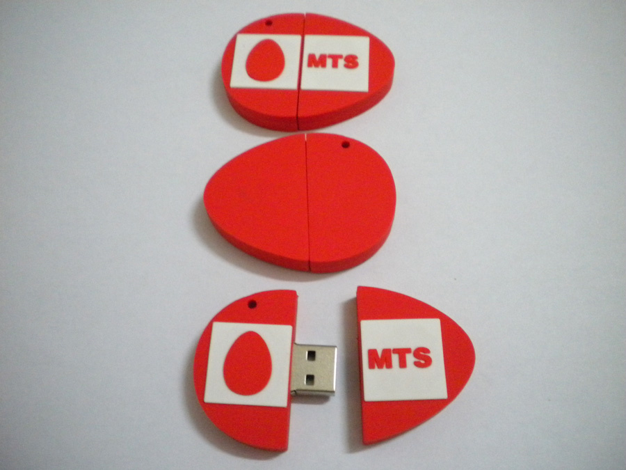 Soft PVC USB Flash Drives (KDV113)