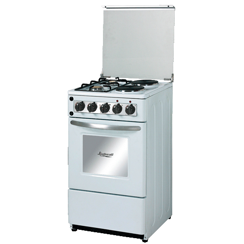 2 Gas 2 Electric Burner Free Standing Cooker (KZ-B520)