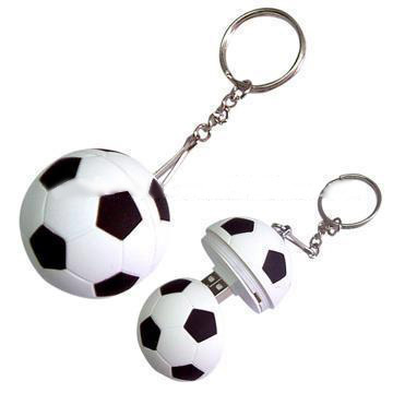 Plastic Soccer USB Flash drive